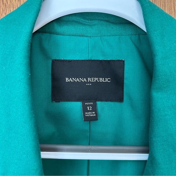 Banana Republic Linen-Cotton Blazer in Hula Green - Picture 6 of 8